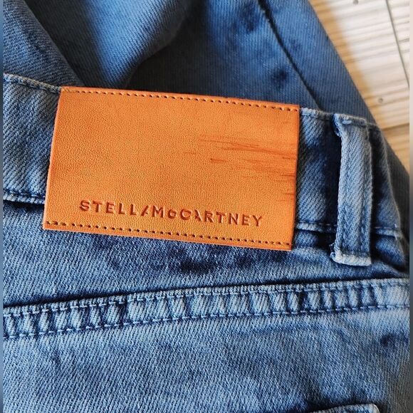 Stella McCartney Acid-Wash Blue Jeans Size 25 - Picture 9 of 15
